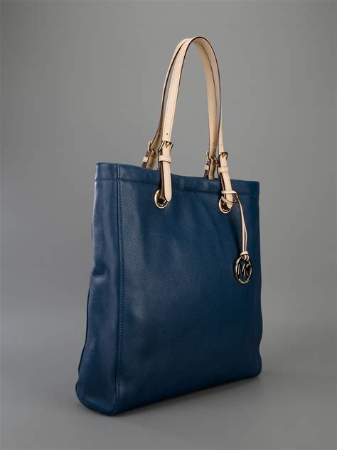 michael kors portemonnaie blau|michael kors tote bag blue.